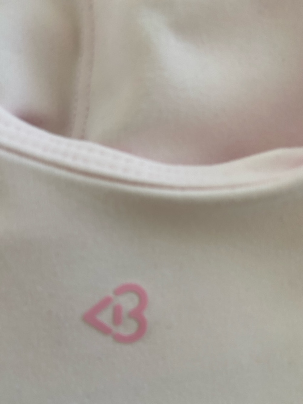 Logilates Boatneck Crisscross Tank Womans Small In Pale Pink - Picture 2 of 8